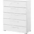 Skat Pure 5 Drawer Chest - Alpine White