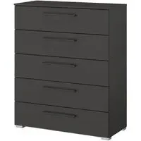 Skat Pure 5 Drawer Chest - Graphite