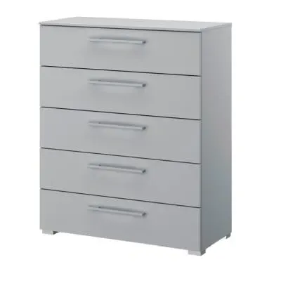 Skat Pure 5 Drawer Chest - Silk Grey