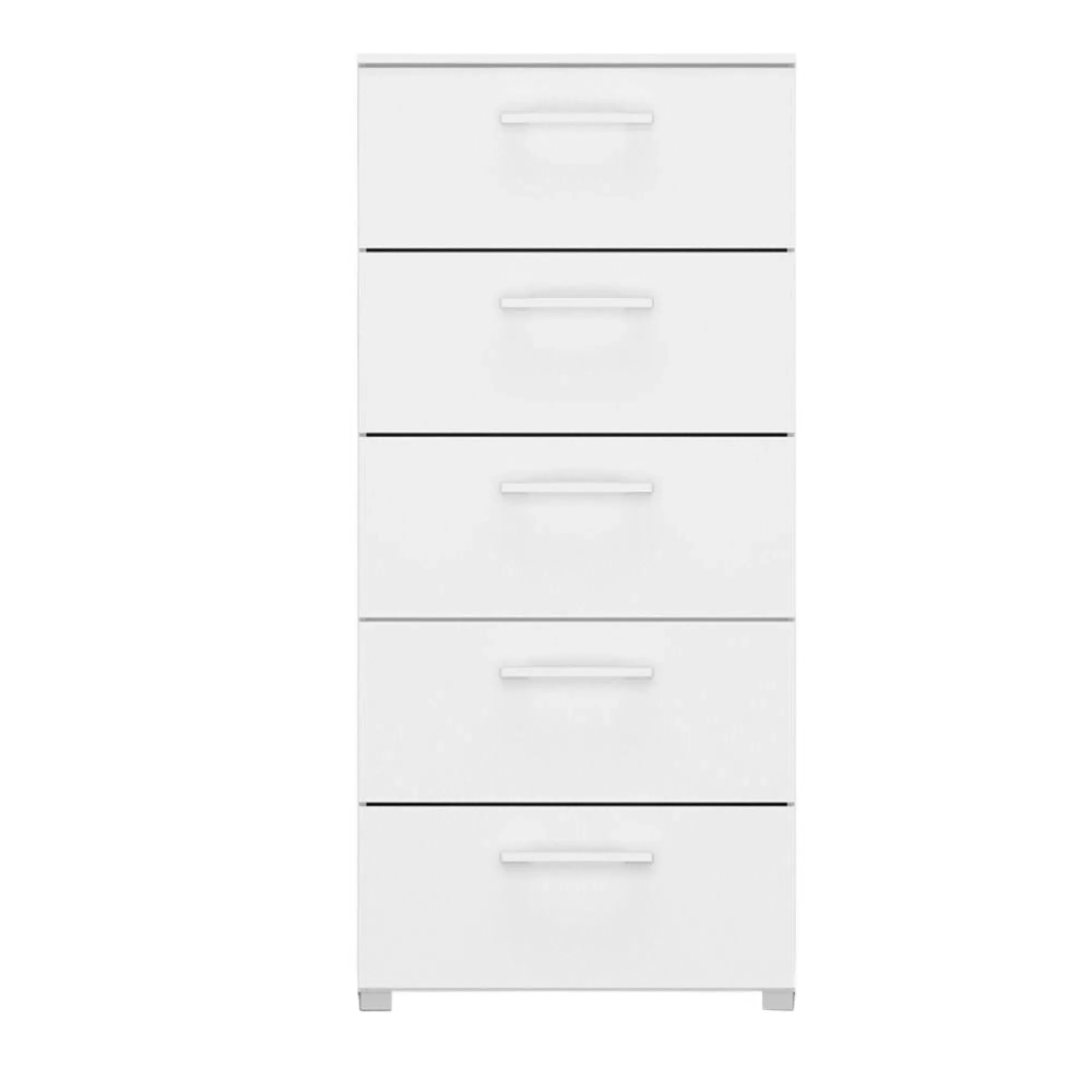 Skat Pure 5 Drawer Tall Chest - Alpine White