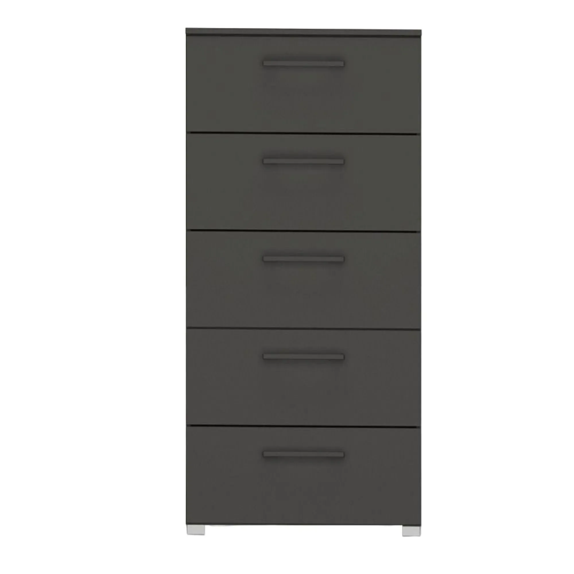 Skat Pure 5 Drawer Tall Chest - Graphite