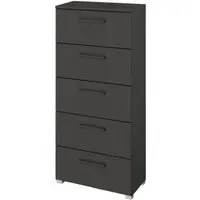 Skat Pure 5 Drawer Tall Chest - Graphite
