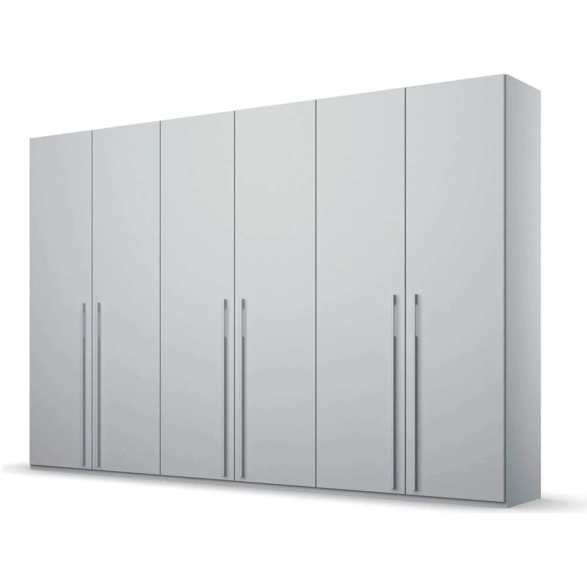 Skat Pure 6 Door Wardrobe - Silk Grey