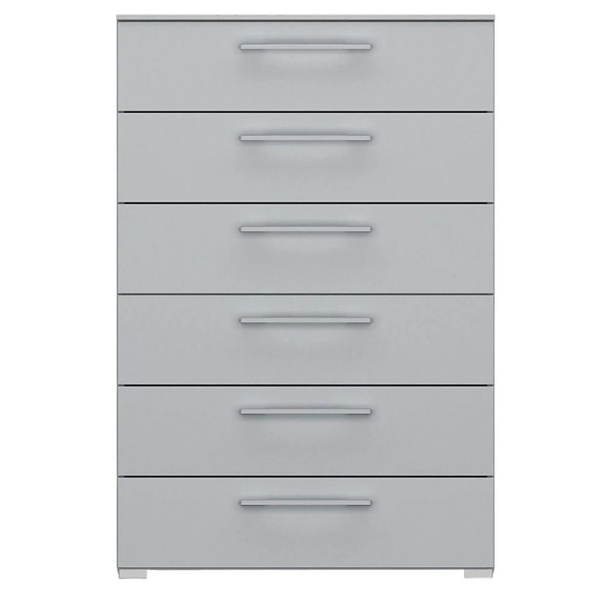 Skat Pure 6 Drawer Chest - Silk Grey