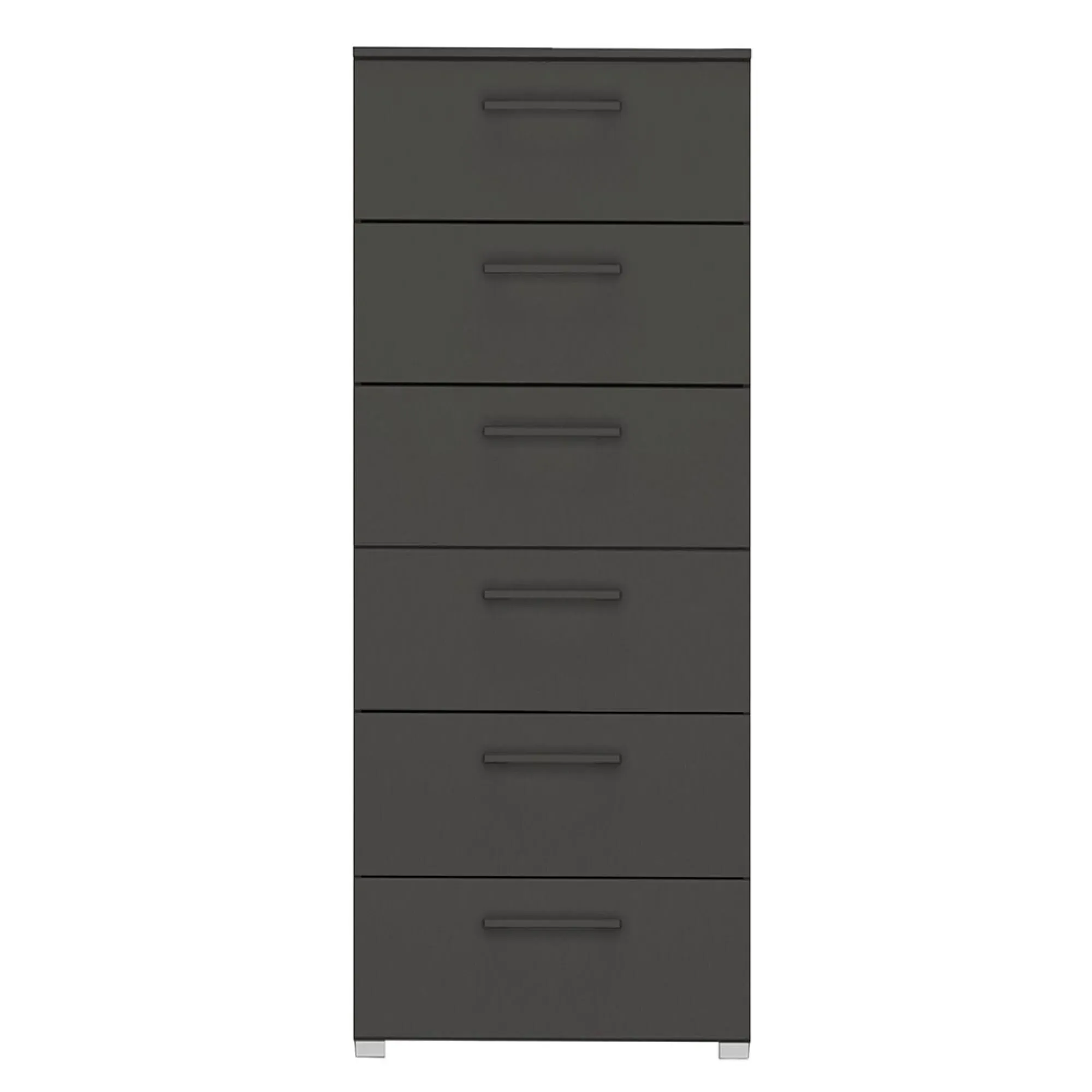 Skat Pure 6 Drawer Tall Chest - Graphite