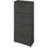 Skat Shine 4 Drawer Narrow Chest - Graphite