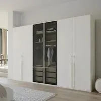 Skat Shine 6 Door Wardrobe - Alpine White