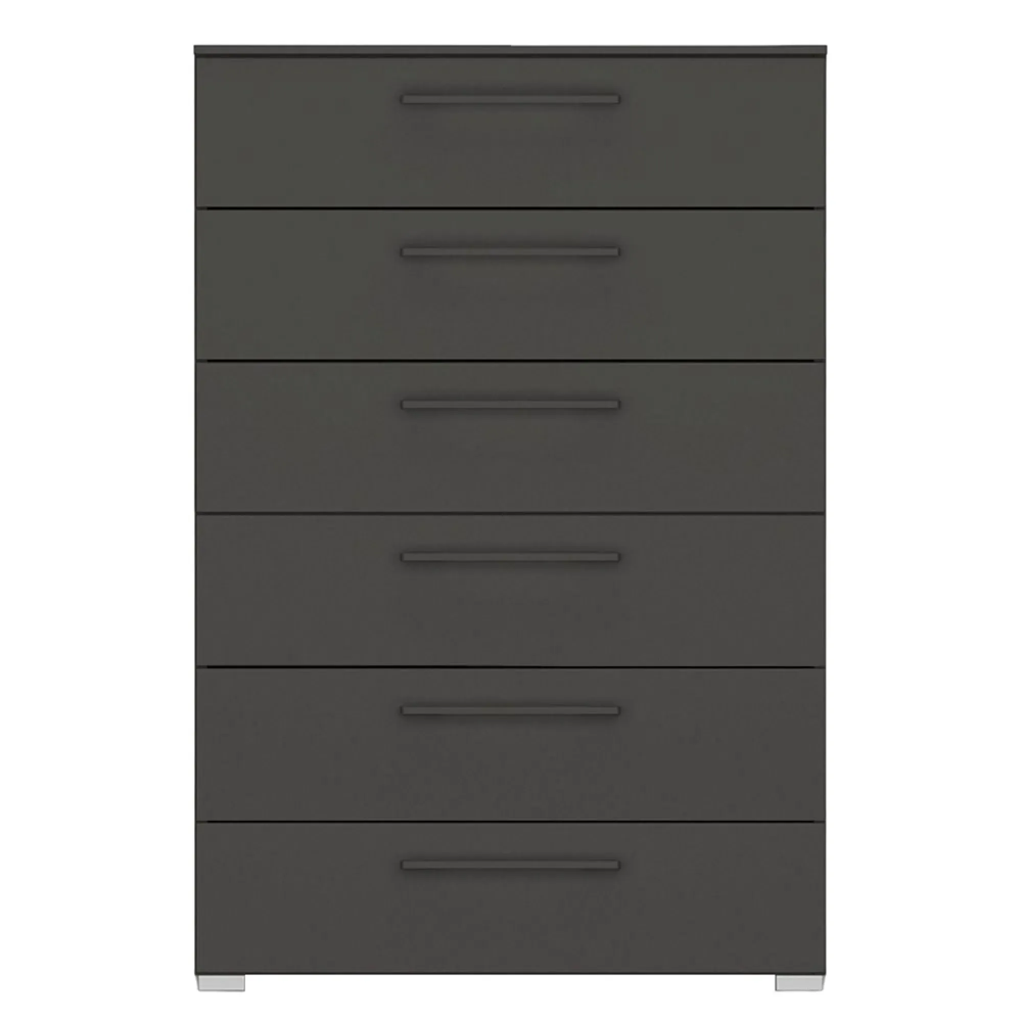 Skat Shine 6 Drawer Chest - Graphite