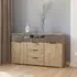 Skyla 2 Door Sideboard - Artisan Oak