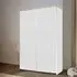 Slide 2 Door Sliding Wardrobe - Alpine White