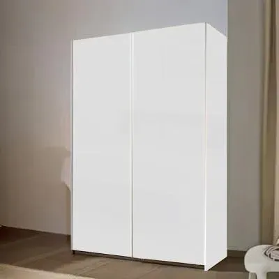 Slide 2 Door Sliding Wardrobe - Alpine White image