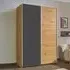 Slide 2 Door Sliding Wardrobe - Artisan Oak