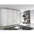 Syncrono 4 Door Sliding Wardrobe - White, Glass