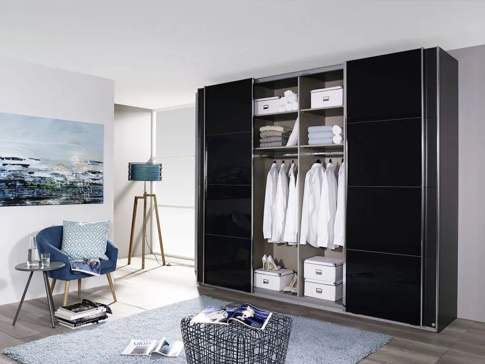 Syncrono Glass Front Sliding Wardrobe