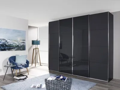 Syncrono Glass Front Sliding Wardrobe