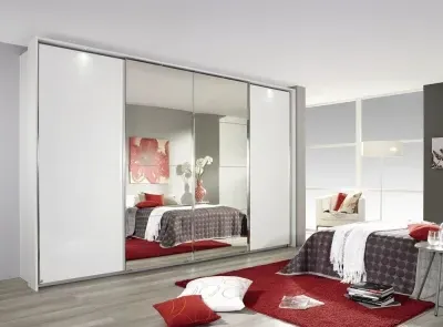 Syncrono High Gloss Sliding Wardrobe