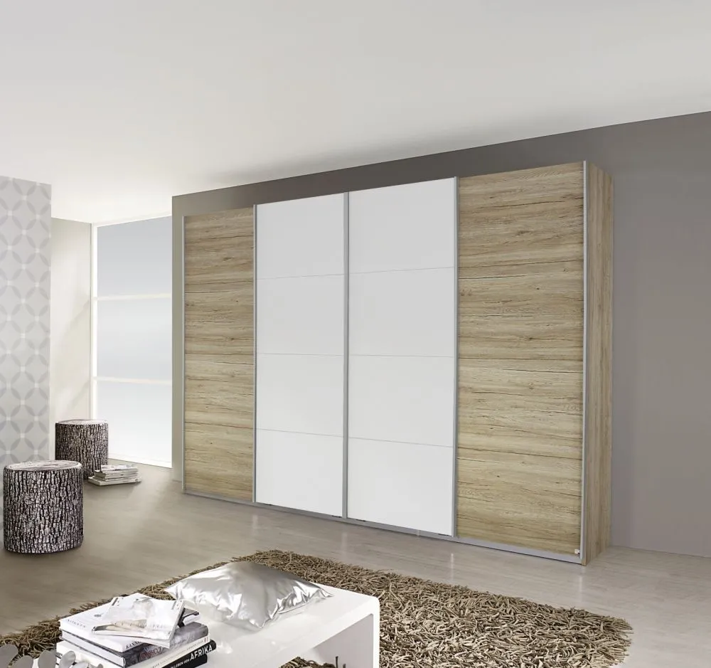Syncrono Wood Decor Sliding Wardrobe