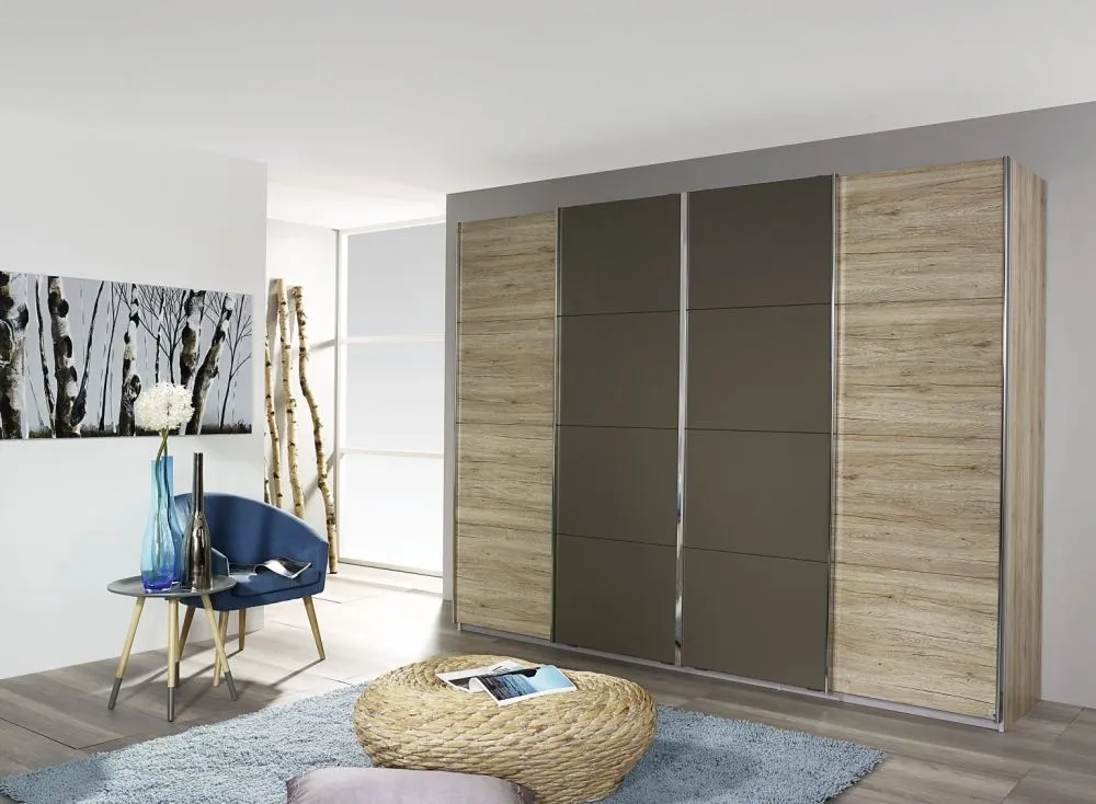 Syncrono Wood Decor Sliding Wardrobe