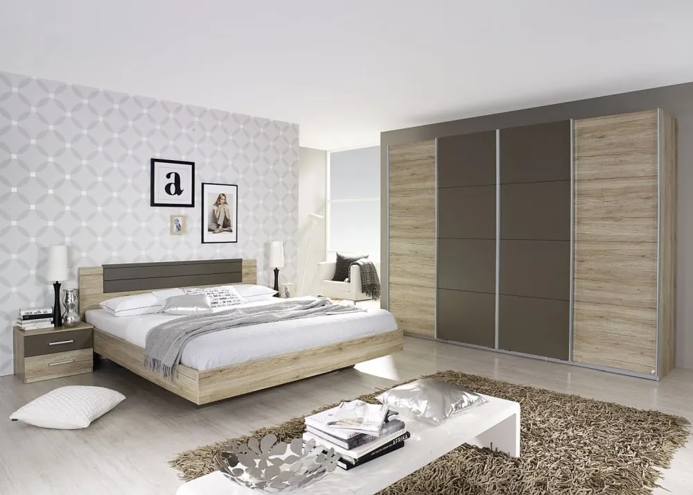 Syncrono Wood Decor Sliding Wardrobe