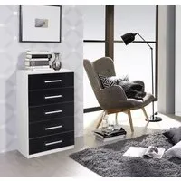 Terano Bedside Cabinet - Wood Effect