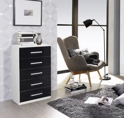 Terano Bedside Cabinet - Wood Effect image