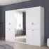 Ticao 10 Door Combi Wardrobe - Alpine White