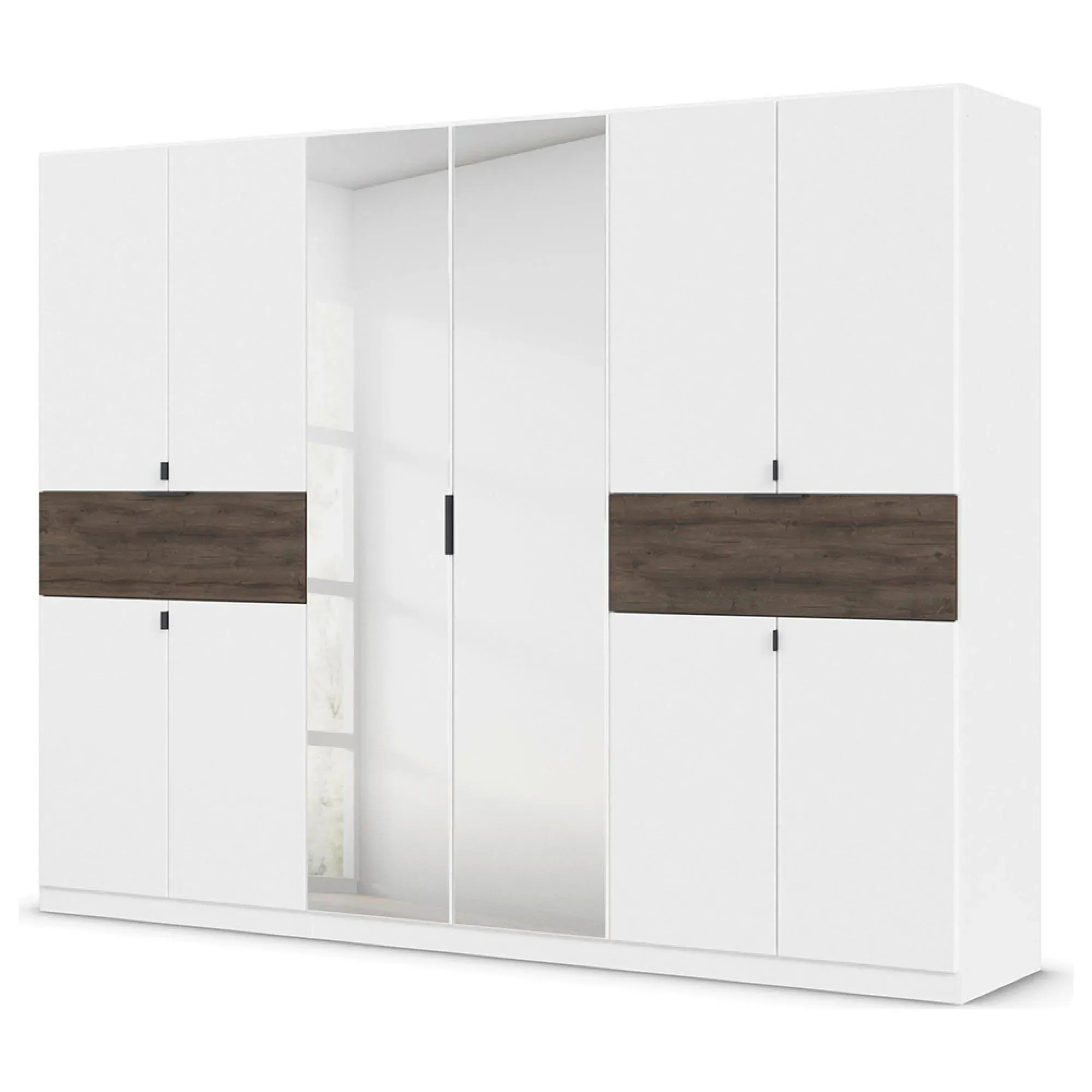 Ticao 10 Door Combi Wardrobe - Alpine White