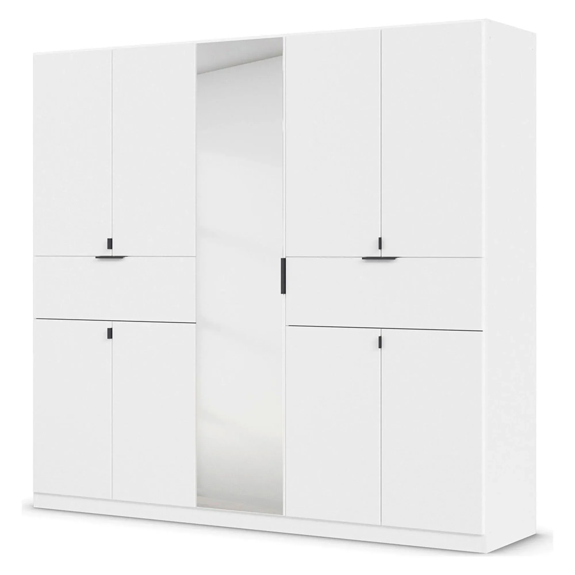 Ticao 9 Door Combi Wardrobe - Alpine White