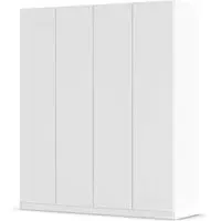 Wingview Lite 4 Door Wardrobe - Alpine White