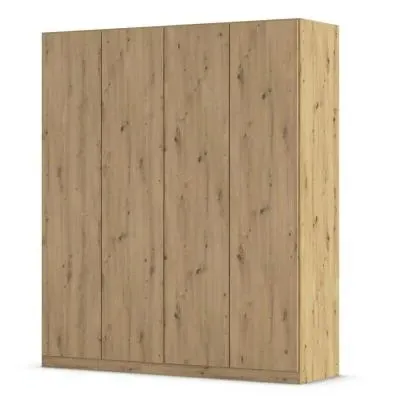 Wingview Lite 4 Door Wardrobe - Artisan Oak
