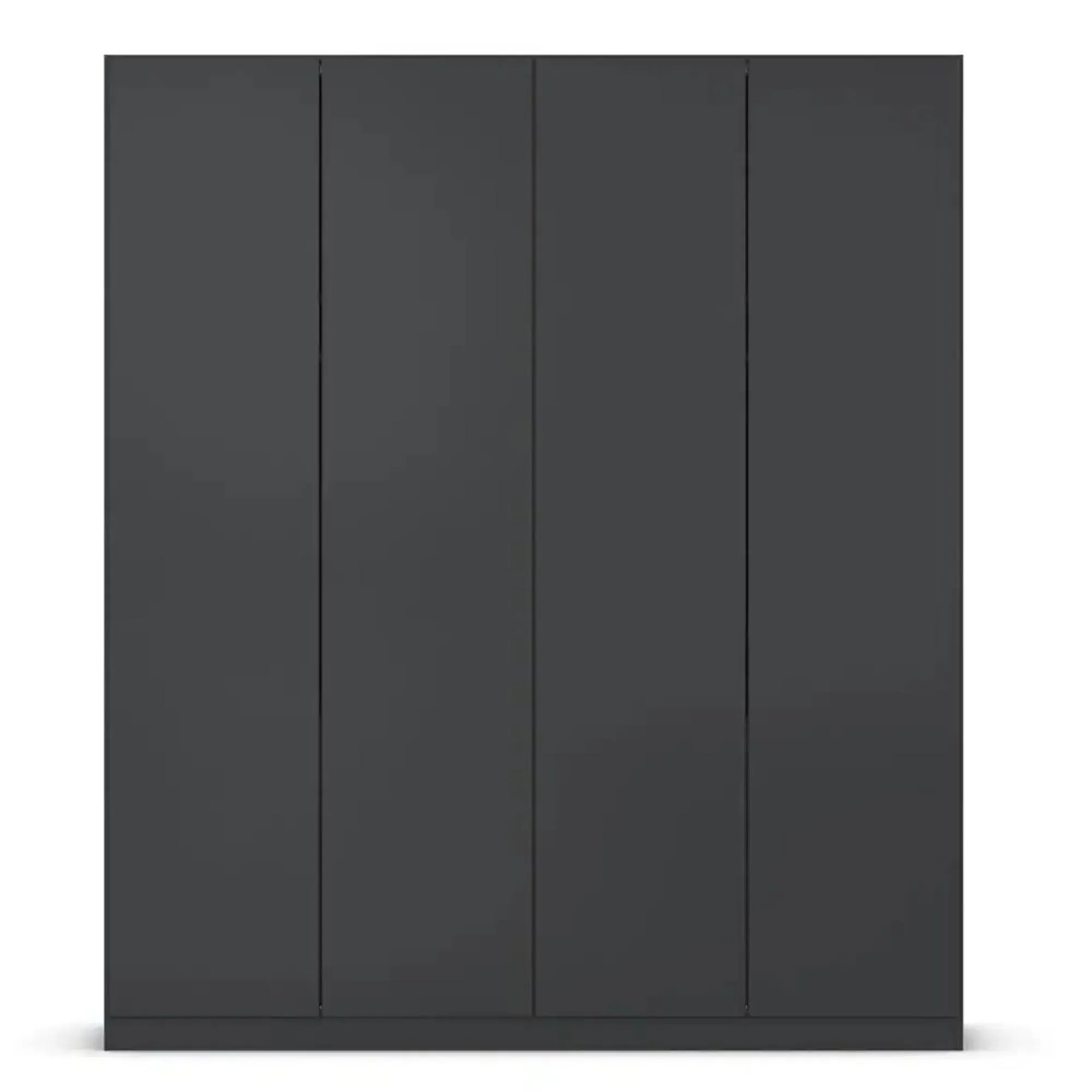 Wingview Lite 4 Door Wardrobe - Metallic Dark Grey