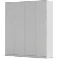 Wingview Lite 4 Door Wardrobe - Silk Grey