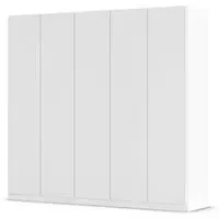 Wingview Lite 5 Door Wardrobe - Alpine White
