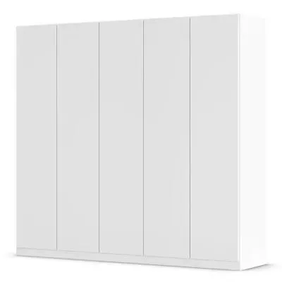 Wingview Lite 5 Door Wardrobe - Alpine White image