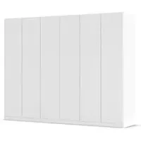 Wingview Lite 6 Door Wardrobe - Alpine White