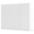 Wingview Lite 6 Door Wardrobe - Alpine White