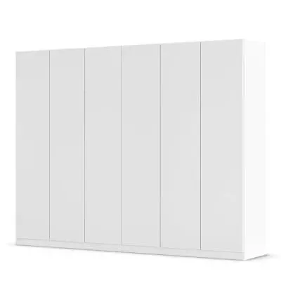 Wingview Lite 6 Door Wardrobe - Alpine White image