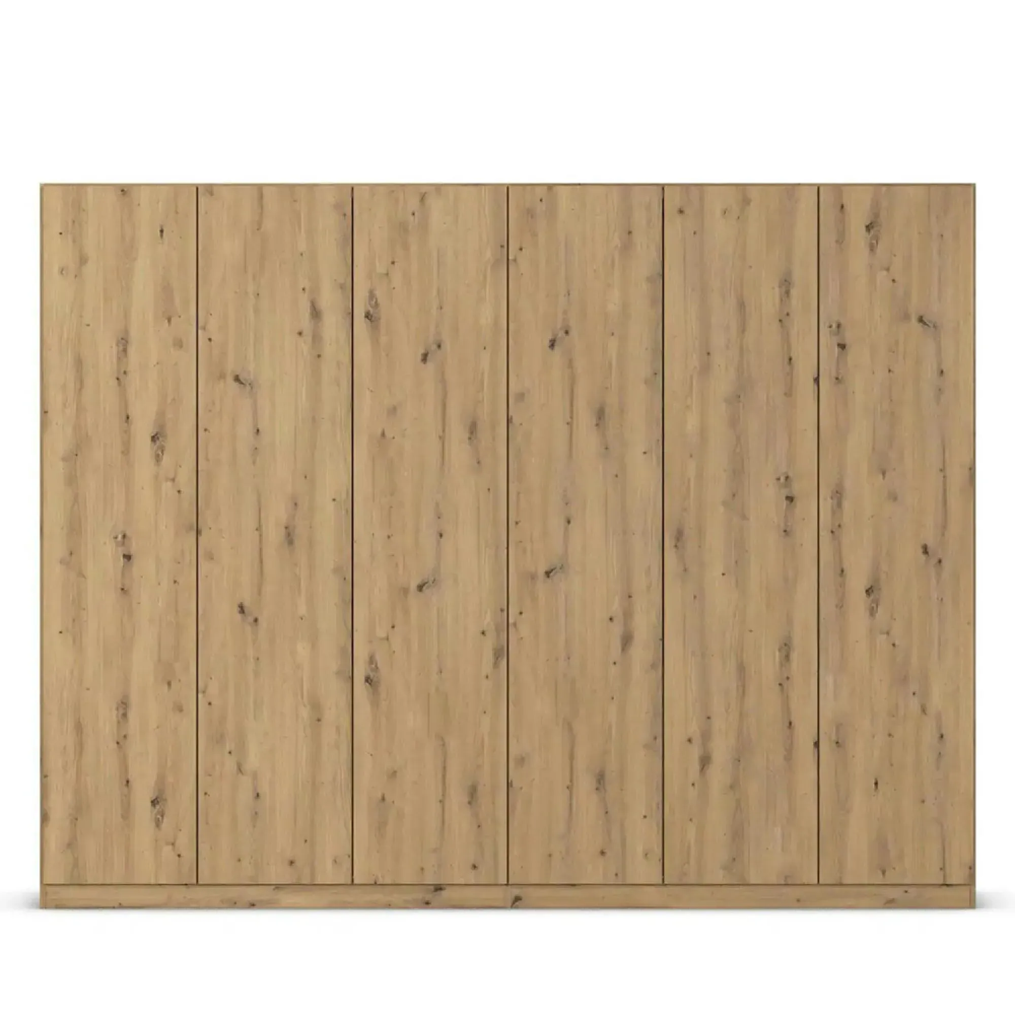 Wingview Lite 6 Door Wardrobe - Artisan Oak