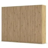 Wingview Lite 6 Door Wardrobe - Artisan Oak