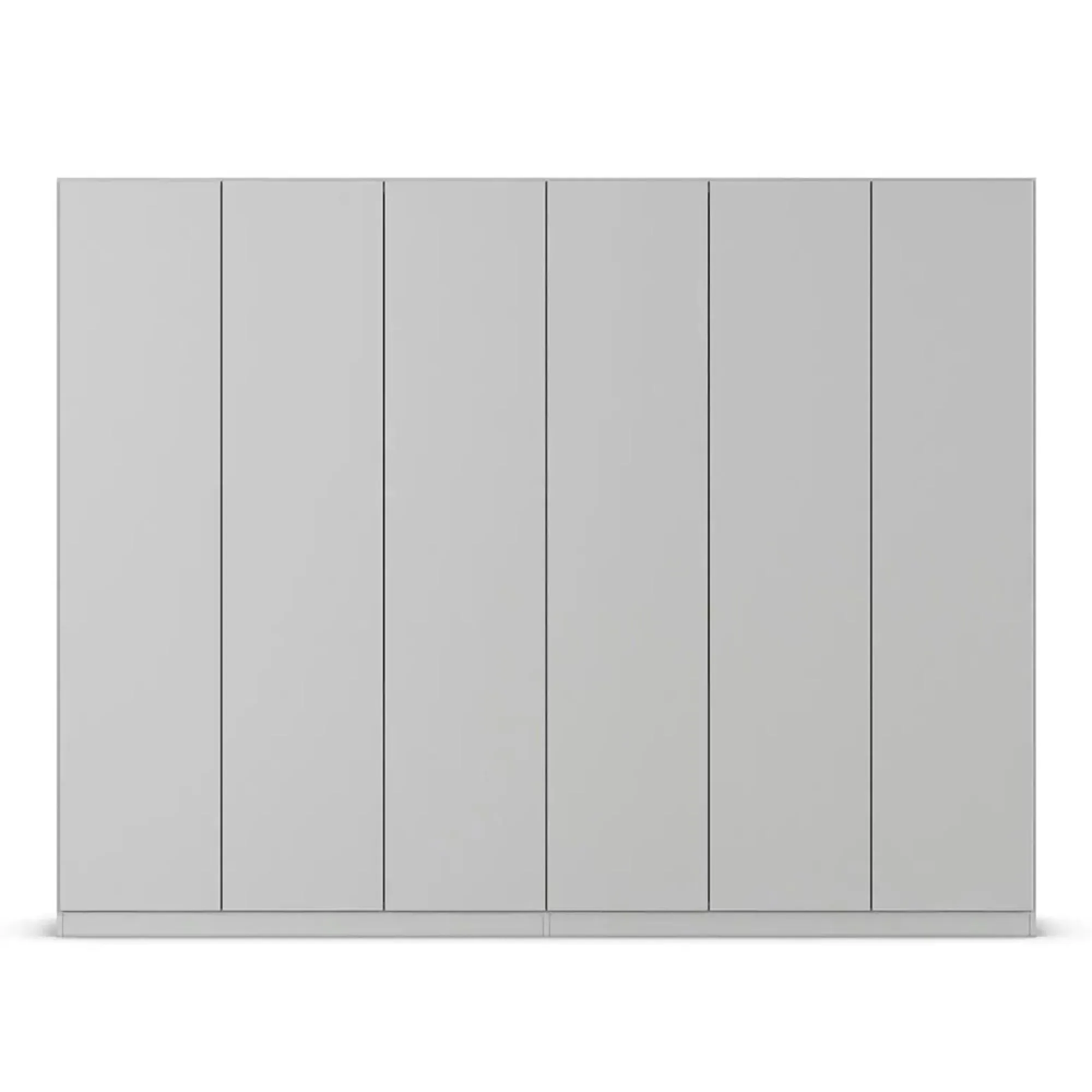 Wingview Lite 6 Door Wardrobe - Silk Grey