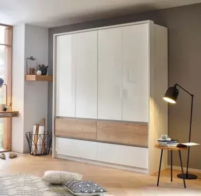 Winnipeg High Gloss Wardrobe