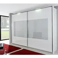 Xtend Sliding Wardrobe with Frame 2 Wave Glass
