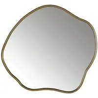 Allyson Wall Mirror - Brushed Gold