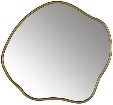 Allyson Wall Mirror - Brushed Gold image