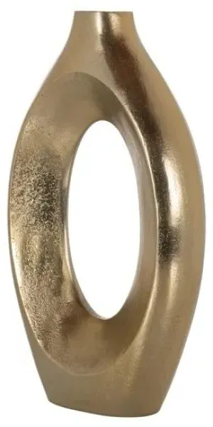 Alma Large Vase - Brushed Gold