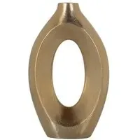 Alma Large Vase - Brushed Gold
