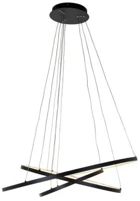 Amira Metal Chandelier - Black image