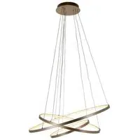 Amira Metal Chandelier - Gold