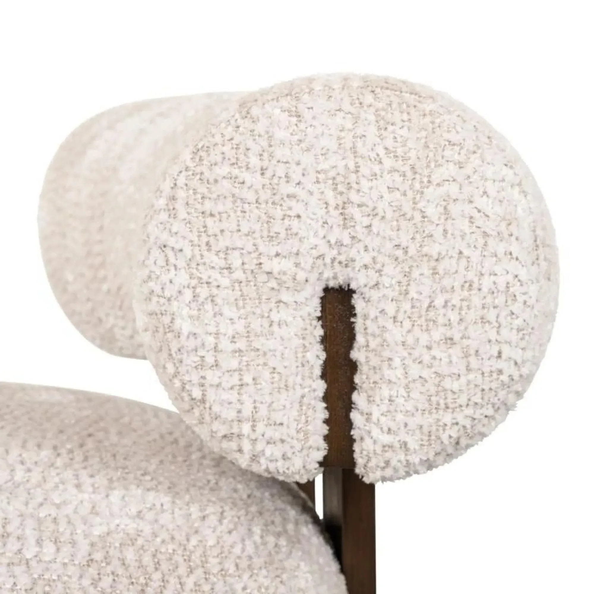 Arabella Accent Chair - Cream, Fabric