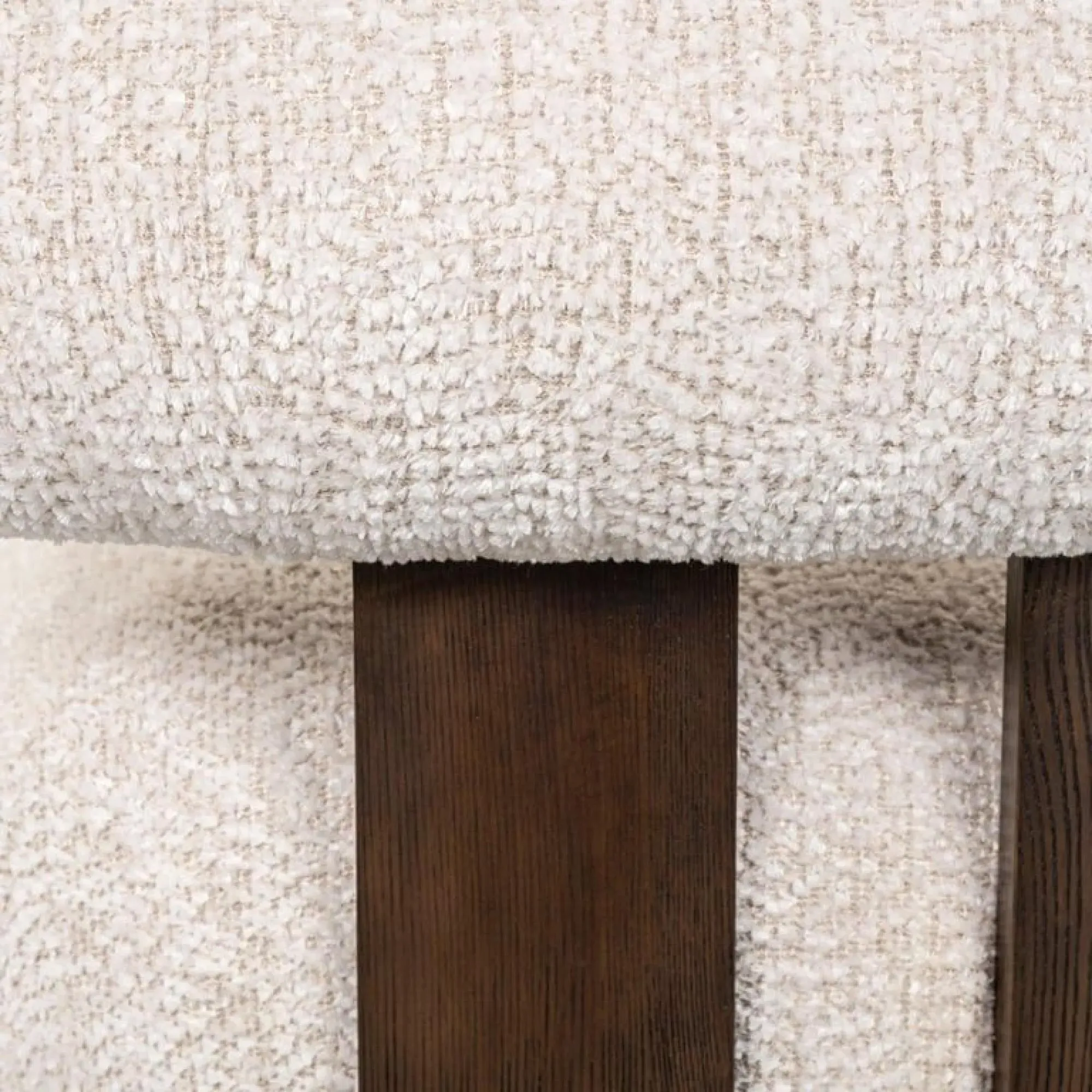 Arabella Accent Chair - Cream, Fabric